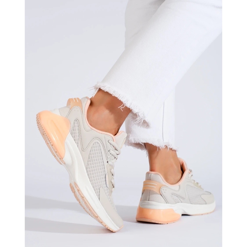 Beige Damen-Sportschuhe LL274336 Big Star 2