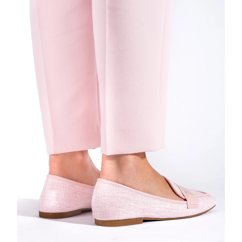 Elegante Damen-Slipper von Shelovet in Rosa 1