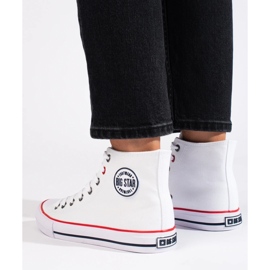 Weiße, hohe Damen-Sneaker Big Star T274026101 1