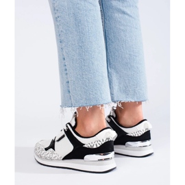 Shelovet Damen-Sportschuhe in Schwarz und Weiß 1