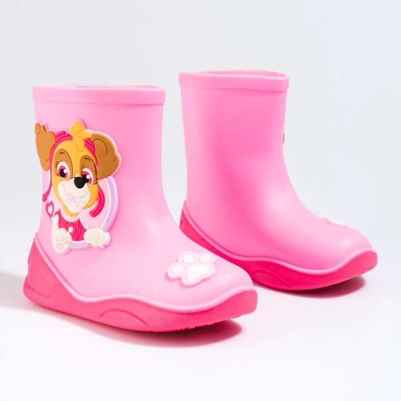 Shelovet Kinder-Gummistiefel, hellrosa 2
