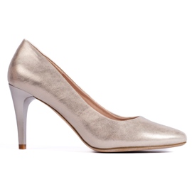 Goldene Stiletto-Pumps von Sergio Leone 1
