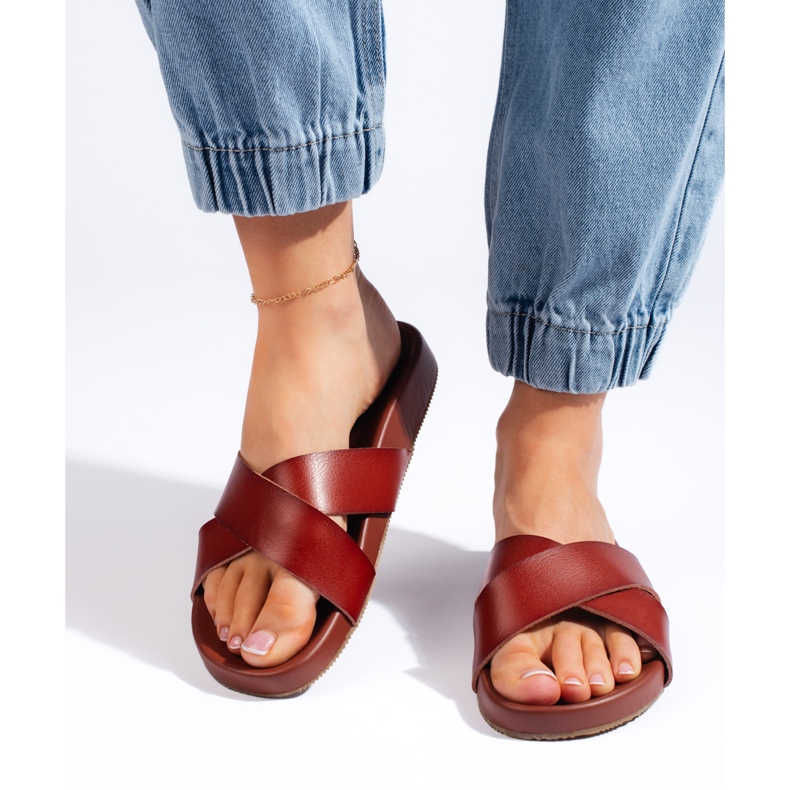 Braune Damen-Flip-Flops von Sergio Leone 2