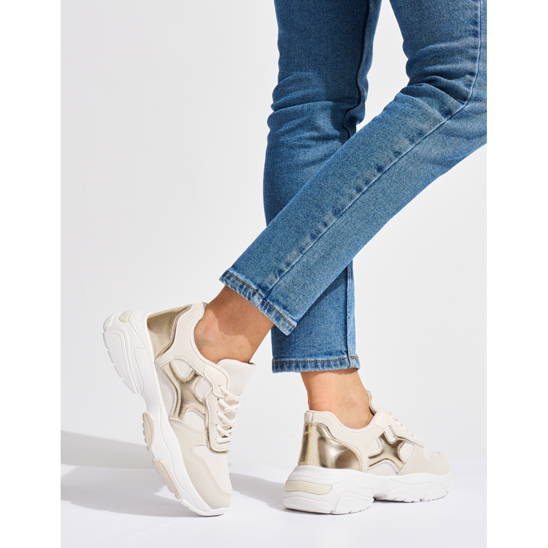 Seastar Beigefarbene Damen-Sneaker 1