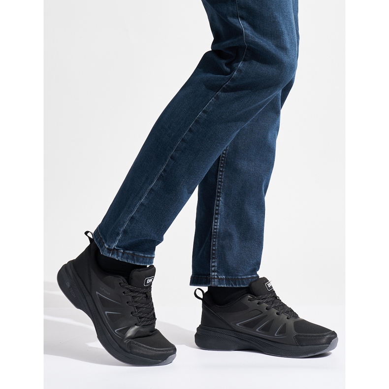 Schwarze DK-Sneaker für Herren 1