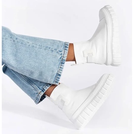 Seastar Weiße High-Plateau-Sneaker 5
