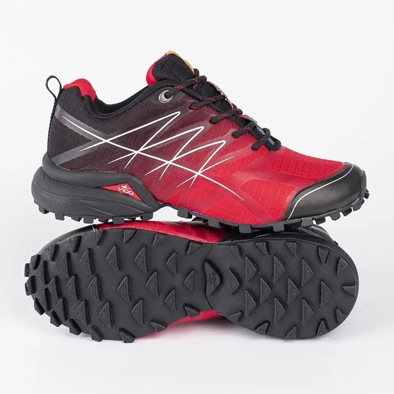 Rote VICO Damen-Trekkingschuhe 1