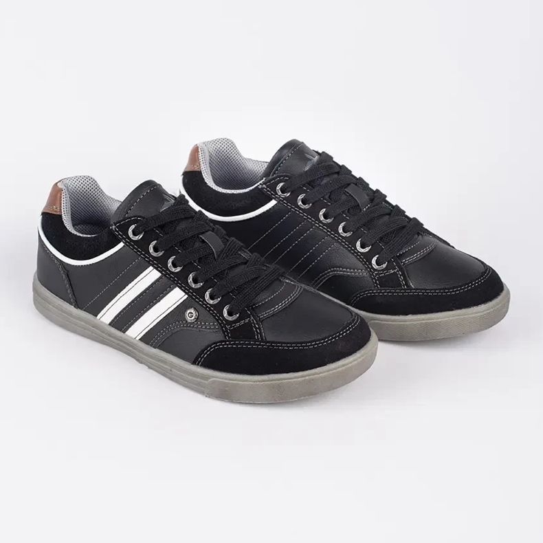 Schwarze VICO-Sportschuhe für Damen 2