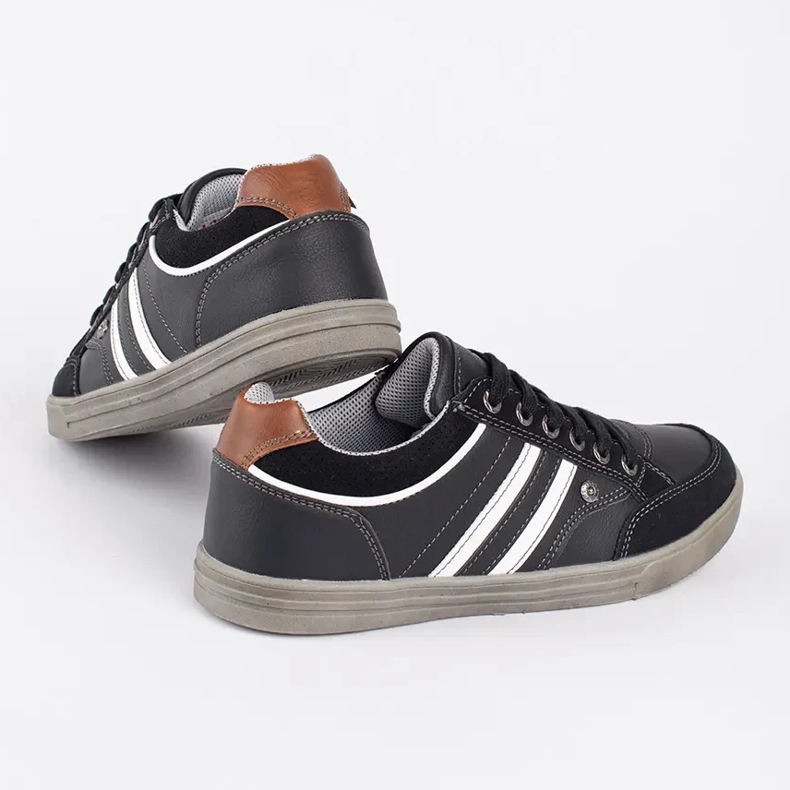 Schwarze VICO-Sportschuhe für Damen 1