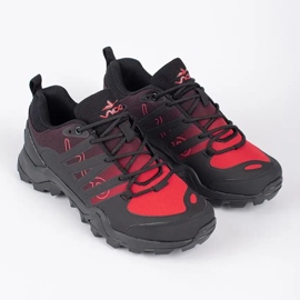 Schwarz-rote VICO Damen-Trekkingschuhe 1