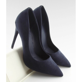 Pumps mit Pfennigabsatz marineblau 5101 Navy 2
