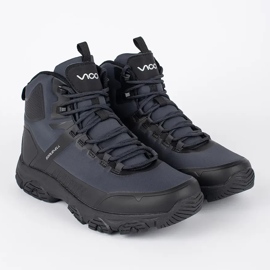 Vico Marineblaue Herren-Winterstiefel zum Schnüren 1