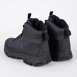 Vico Marineblaue Herren-Winterstiefel zum Schnüren 4