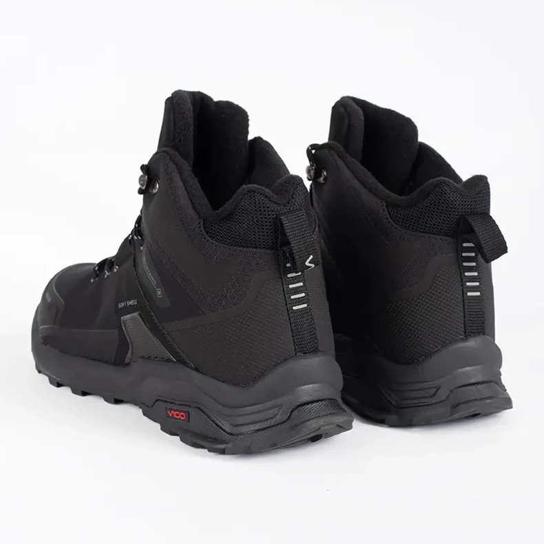 Vico Schwarze Herren-Trekkingschuhe 1