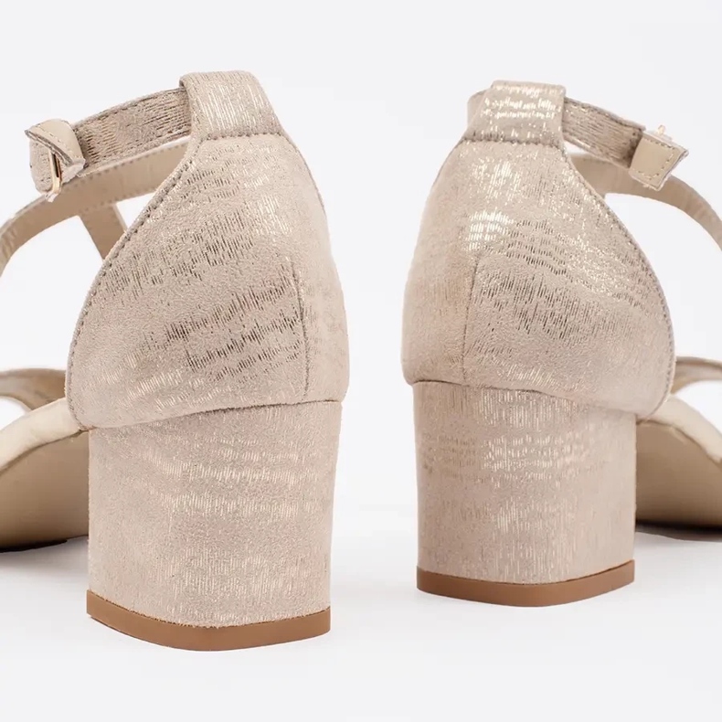 Goodin Beige Damens Heels 1