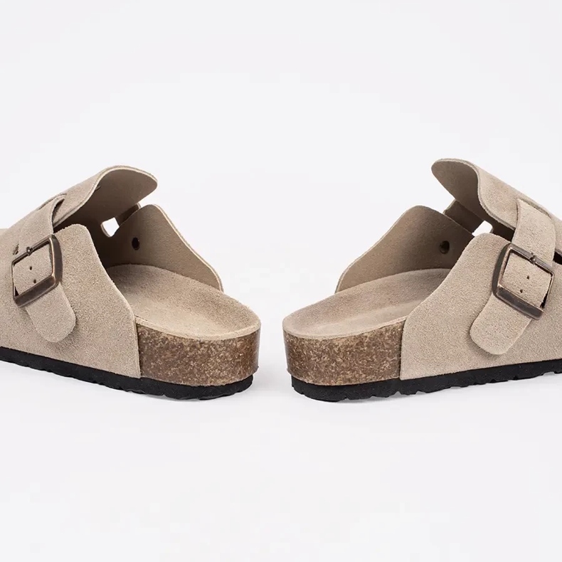 Goodin Leicht -tragende Frauen -Lederflip -Flops für Frauen beige 1