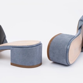 Blue High Heels Sergio Leone blau 1