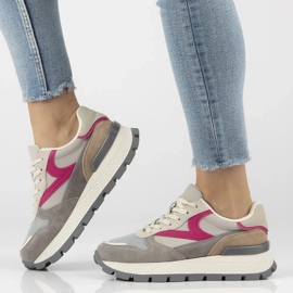 Filippo DP7070/25 Leder -Sneaker beige 1