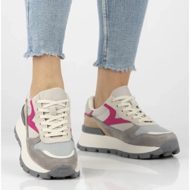 Filippo DP7070/25 Leder -Sneaker beige 2