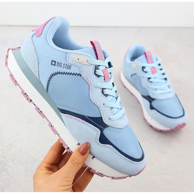 Frauen Sportschuhe Blue Big Star RR274236 blau 1