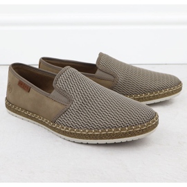 Herrenschuhe eingefügt Beige Rieker B5265-65 1