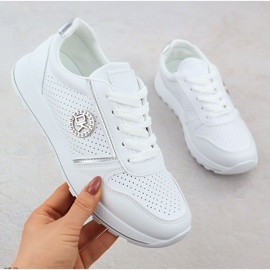 Frauen Sportschuhe weiße Potocki PY16342 1