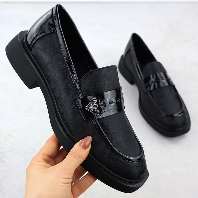 Frauenschuhe Lords Black Potocki SZ12650 schwarz 1