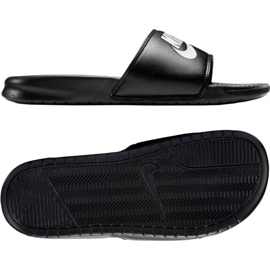 Nike Benassi JDI 343880 090 Black Flip -Flops schwarz 1