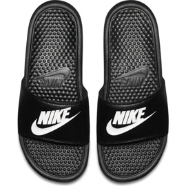 Nike Benassi JDI 343880 090 Black Flip -Flops schwarz 2