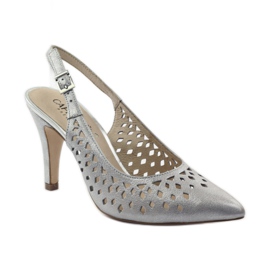 Caprice Pumps Damenschuhe 29612 grau 1