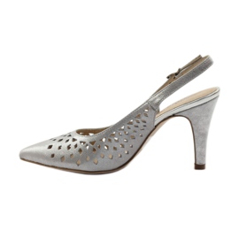 Caprice Pumps Damenschuhe 29612 grau 2