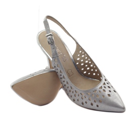 Caprice Pumps Damenschuhe 29612 grau 3