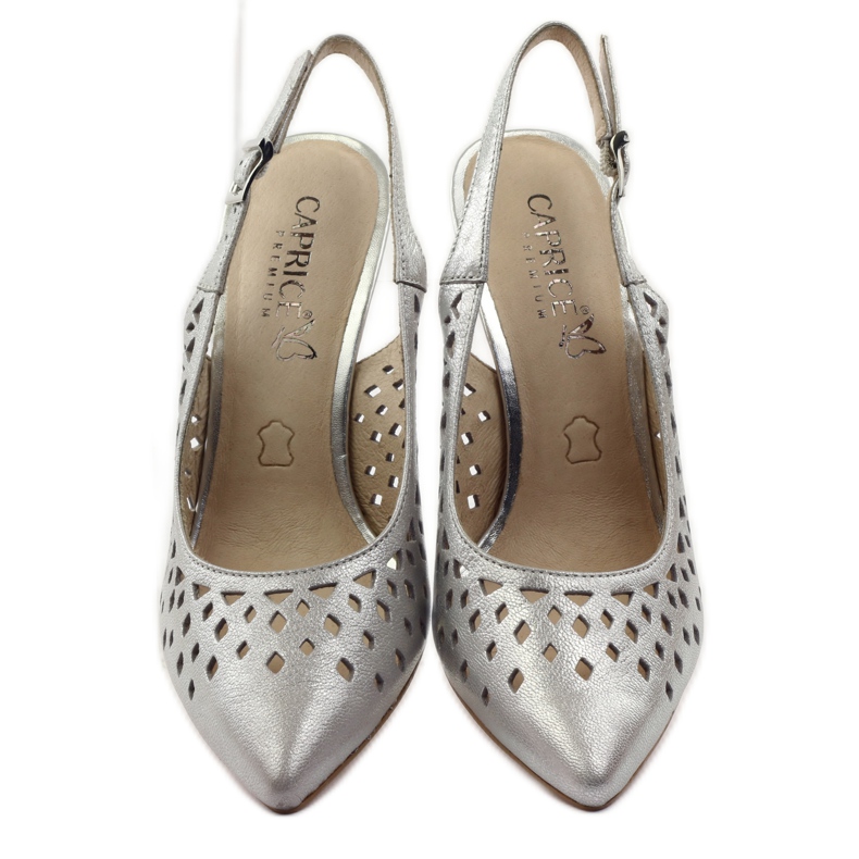 Caprice Pumps Damenschuhe 29612 grau 4