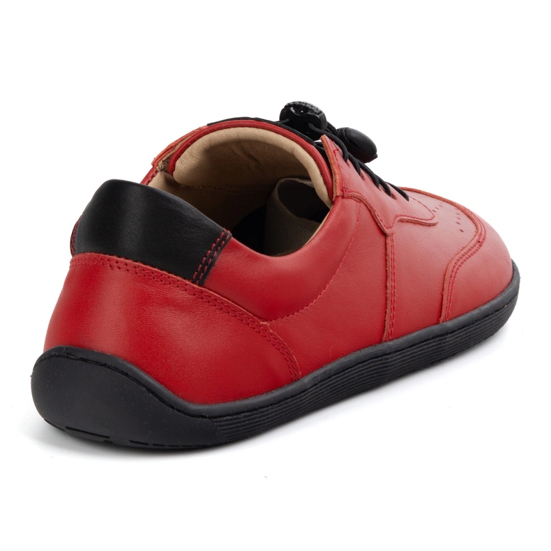 Kampol Barfuß minimalistische Lederschuhe 500/39 rot 1