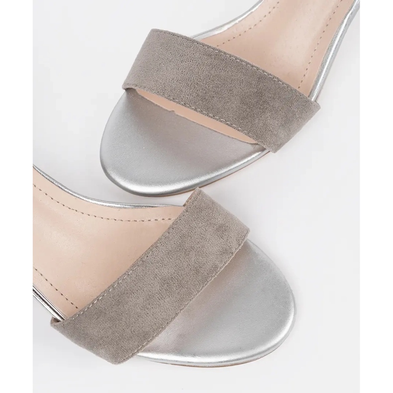 Sandalen auf dem Posten von Sergio Leone grau 2