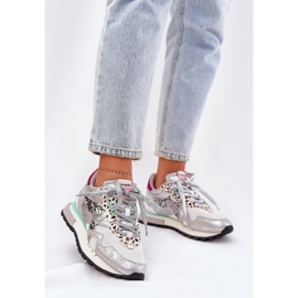D.Franklin Sneakers Damen Sportschuhe D. Franklin DFSH378006 Silber silber- 3
