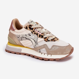 D.Franklin Sneakers Damen Sportschuhe D. Franklin DFSH378006 Gold golden 4