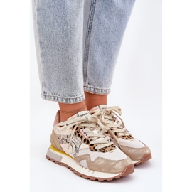 D.Franklin Sneakers Damen Sportschuhe D. Franklin DFSH378006 Gold golden 5