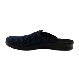 Befado Hausschuhe 548m001 marineblau 2