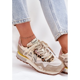 D.Franklin Sneakers Damen Sportschuhe D. Franklin DFSH378006 Gold golden 9