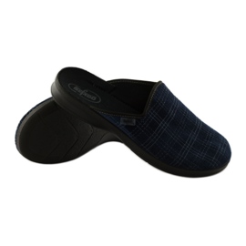 Befado Hausschuhe 548m001 marineblau 3