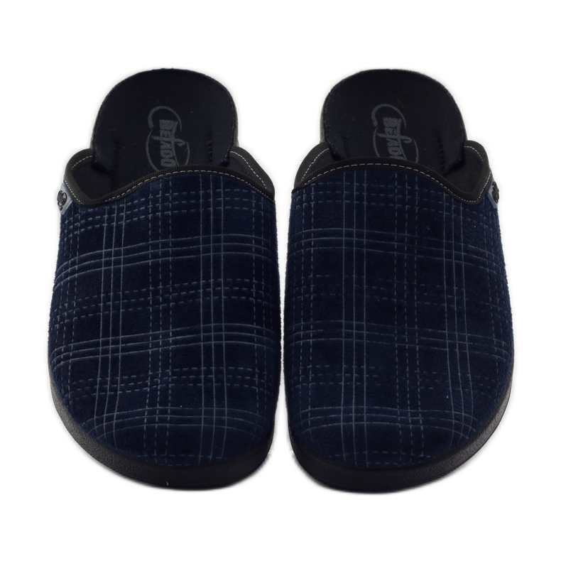 Befado Hausschuhe 548m001 marineblau 4