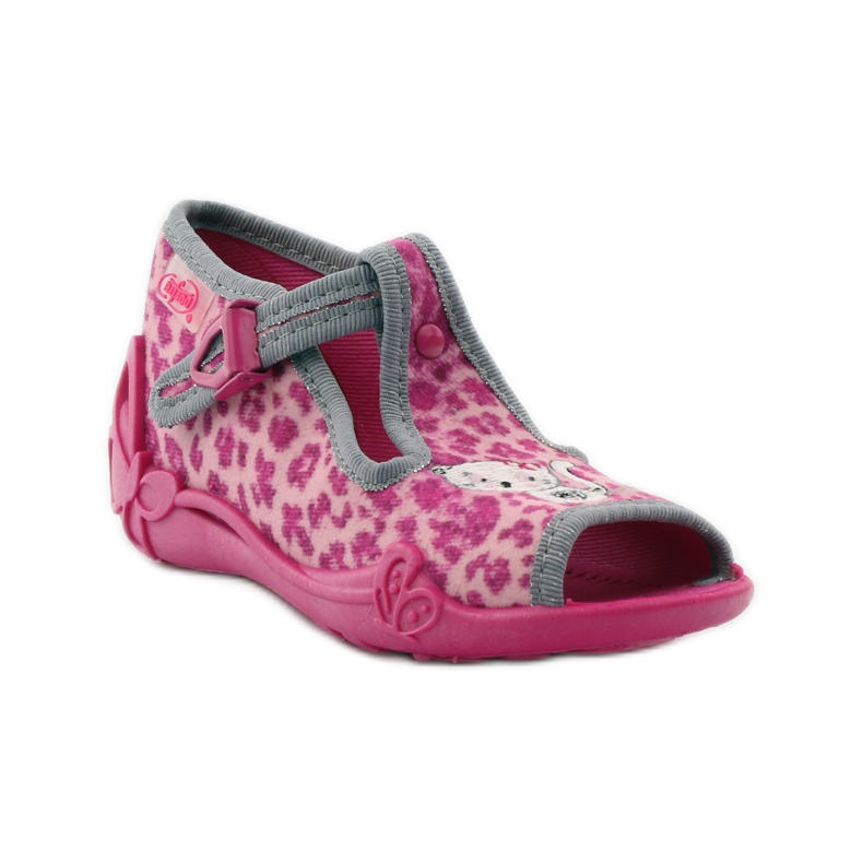 Pantoffeln Panther Befado 213P100 kitty pink rosa 1