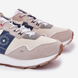 Herren Wildleder-Turnschuhe auf der Big Star RR174471 Hi-Pol-Pole-System-Systemplattform grau 2