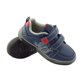 American Club American CA51 Sportschuhe mit Klettverschluss rot mehrfarbig grau 3