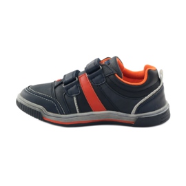 American Club ADI American 152625 marineblaue Turnschuhe orange 2