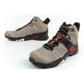 Salomon X Ultra 4 Mid GTX 473525 Schuhe beige 7