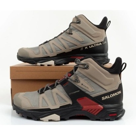 Salomon X Ultra 4 Mid GTX 473525 Schuhe beige 9