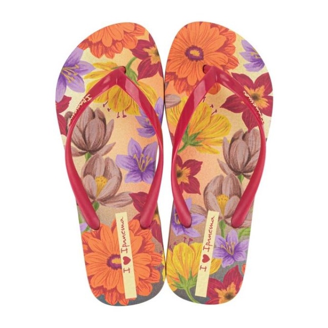 Ipanema Flip -flops Verao Tropical FEM 27197 BB263 rot 1
