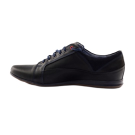 Herren Sportschuhe Nikopol 1568 schwarz navy blau 3